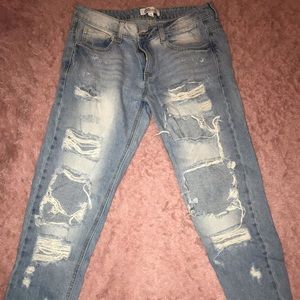 Distressed Jeans